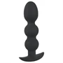 Black Velvets Heavy - 145 g-os gömbös anál plug (fekete)