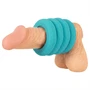 You2Toys - 3in1 pénisz- és heregyűrű szett (türkiz)