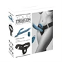 You2Toys - 3 részes felcsatolható nyuszis lökővibrátor távirányítóval (kék)