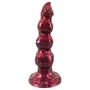 Beasty Cocks - Werewolf Willie élethű fantázia dildó tapadókoronggal - bordó (21 cm)