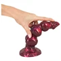 Beasty Cocks - Werewolf Willie élethű fantázia dildó tapadókoronggal - bordó (21 cm)