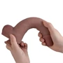 Natural Play - szilikon dildó 24 cm (testszínű)