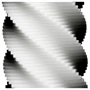 TENGA 3Dx Spiral - spirál mintás maszturbátor (fehér)