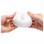TENGA 3Dx Spiral - spirál mintás maszturbátor (fehér)