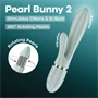 Pearl Bunny 2 - greygreen