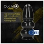 Ouch! Ultra Collosus - extra méretű anál plug (fekete) - 33 cm