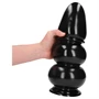 Ouch! Ultra Collosus - extra méretű anál plug (fekete) - 33 cm