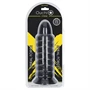 Ouch! Spiral Force - csavart anál plug (fekete) - 23,5 cm