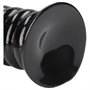 Ouch! Spiral Force - csavart anál plug (fekete) - 23,5 cm
