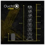 Ouch! Balls of Lust - óriás anál gyöngysor (fekete) - 55 cm