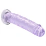 RealRock - élethű dildó tapadókoronggal (lila) - 12,7 cm