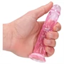 RealRock - élethű dildó tapadókoronggal (rózsaszín) - 12,7 cm