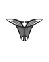 Zaliya crotchless thong   S/M