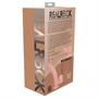 RealRock - dupla sűrűségű élethű vibrátor (testszínű) - 18 cm