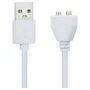 Pleasure Charge Loveline - mágneses USB töltőkábel (fehér)