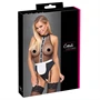 Cottelli - szobalány body köténnyel (fekete) - S