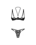 Olianna 2-pcs crotchless set  L/XL