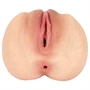 Realistixxx Real Stroker - élethű vagina és anál maszturbátor (testszínű)