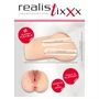 Realistixxx Real Stroker - élethű vagina és anál maszturbátor (testszínű)