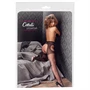 Cottelli - nyitott (crotchless) harisnyanadrág (fekete)