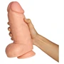 Willie City - vastag élethű dildó (testszínű) - 24,5 cm