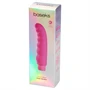 Baseks - hullámos vibrátor (rózsaszín) - 16 cm
