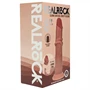 RealRock - dupla sűrűségű élethű dildó (napbarnított) - 20,5 cm