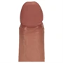 RealRock - dupla sűrűségű élethű dildó (napbarnított) - 20,5 cm