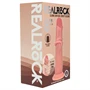 RealRock - dupla sűrűségű élethű dildó (testszínű) - 20,5 cm