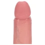 RealRock - dupla sűrűségű élethű dildó (testszínű) - 20,5 cm