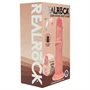 RealRock - dupla sűrűségű élethű dildó (testszínű) - 18,5 cm