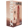 RealRock - dupla sűrűségű élethű dildó (napbarnított) - 15,5 cm