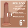 RealRock - dupla sűrűségű élethű dildó (napbarnított) - 15,5 cm