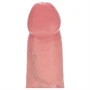 RealRock - dupla sűrűségű élethű dildó (testszínű) - 15,5 cm