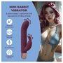 Loveline - mini nyuszis vibrátor (piros)