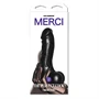 Doc Johnson The Perfect Cock - élethű dildó (fekete) - 19 cm