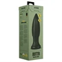 BUTTR Huge Explosive II - óriás anál plug (fekete) - 29 cm
