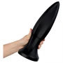 BUTTR Huge Explosive II - óriás anál plug (fekete) - 29 cm