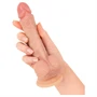 Real Fantasy Declan - élethű dildó előbőrrel (testszínű) - 18 cm