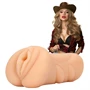 S-Line Cowgirl - élethű műpunci (testszínű)