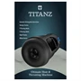 Titanz Ultimate Heat & Thrusting - automata maszturbátor (fekete)