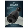 Titanz Ultimate Squeeze & Suck - automata maszturbátor (fekete)