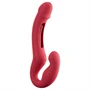 Honey Play Box Harmony Duo - App-vezérelt felcsatolható nyelves vibrátor (piros)