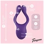 Teazers Partner Multifun - párvibrátor (lila)