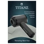 Titanz Thrusting Blow Gun - automata maszturbátor férfiaknak (fekete)