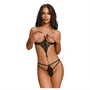 Obsessive Matildea - nyitott body (fekete)