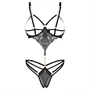 Obsessive Matildea - nyitott body (fekete)