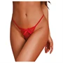 Obsessive Gifty - nyitott tanga (piros)