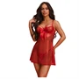 Obsessive Gifty - babydoll és tanga szett (piros)