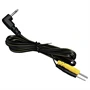 DG-LAB - elektródakábel 2,5 mm-es jackről 2 mm-es tüskékre (fekete)